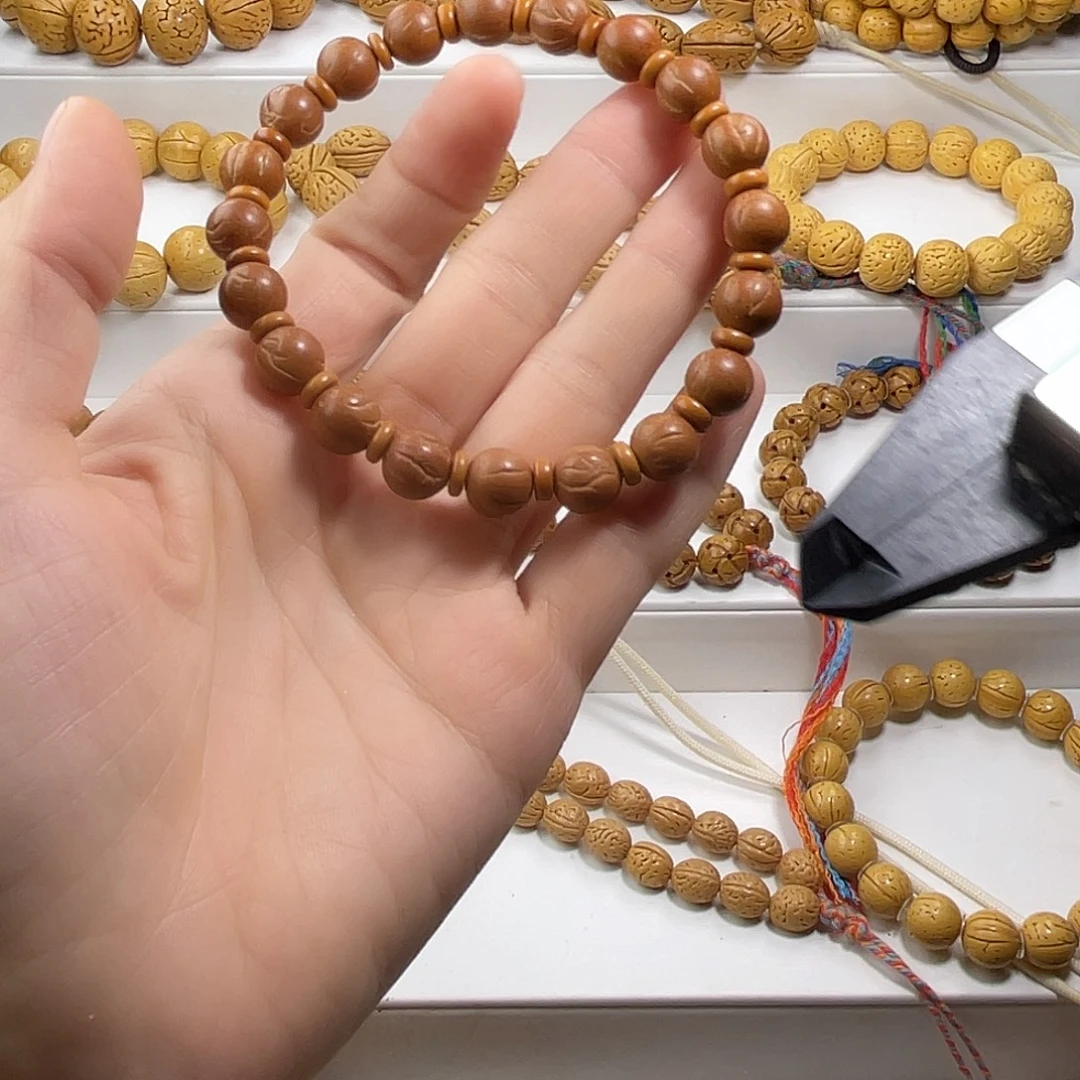 秦岭纹桃核9价 红皮 小尺寸单圈