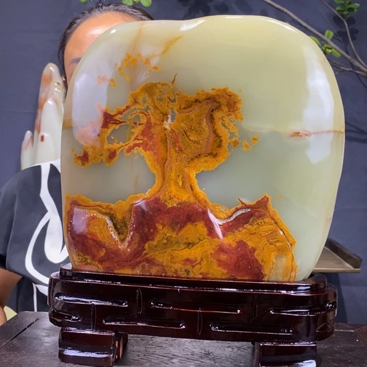 石材精品古青石摆件