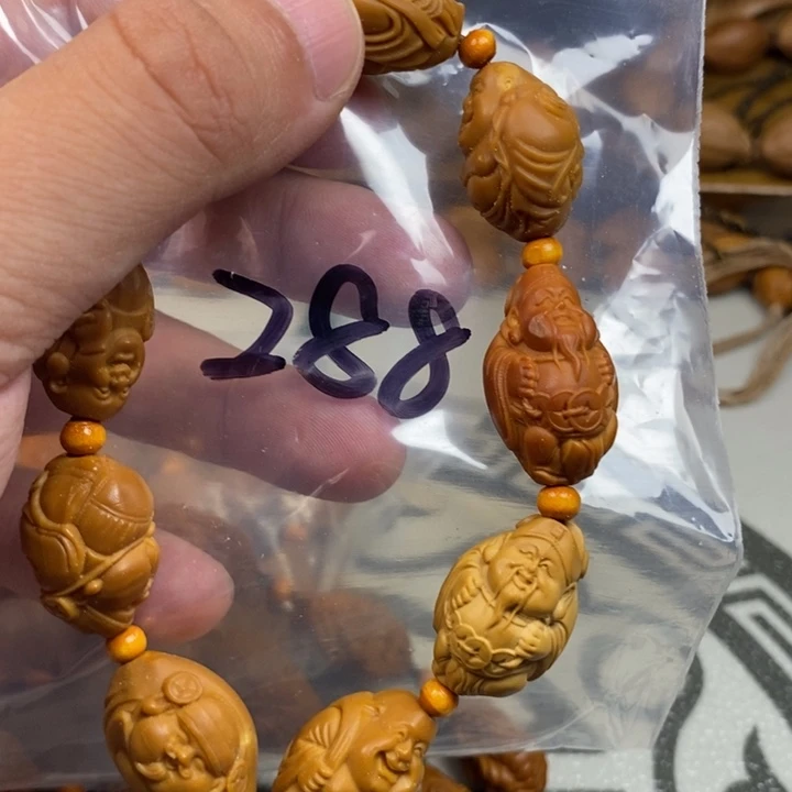 橄榄核手串/手链橄榄核雕工艺手串