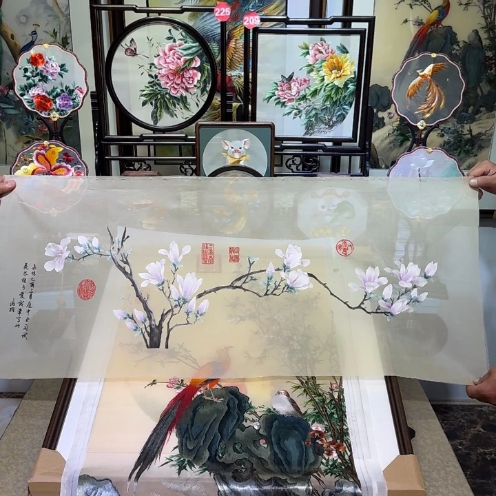 刺绣刺绣工艺精湛