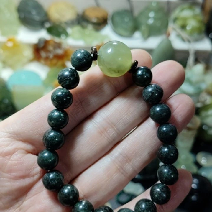 岫玉手串款式手串未镶嵌