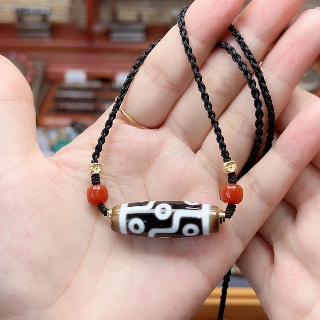 玛瑙/玉髓颈饰合金