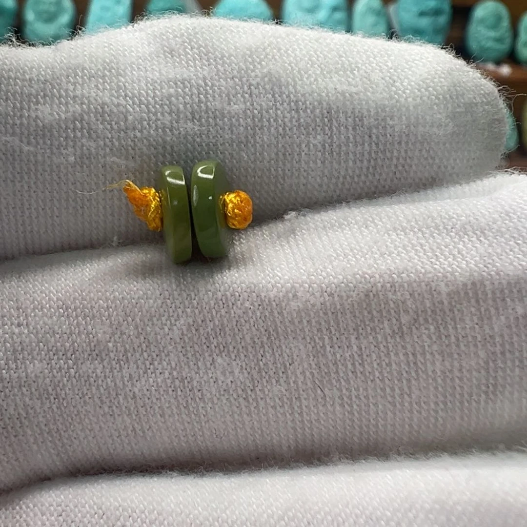 绿松石未镶嵌隔片7mm