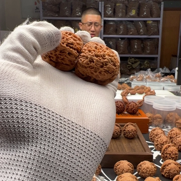 瓷***器文玩核桃吊坠南疆