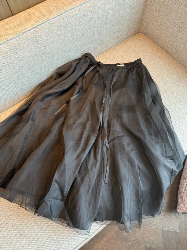 Tebianco 25SS 真丝半身长裙（no 退no 换）