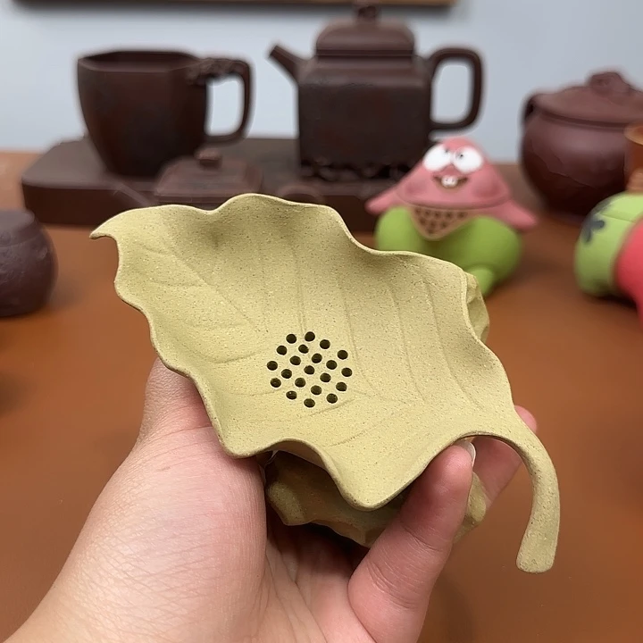 宜兴紫砂茶漏不退不换