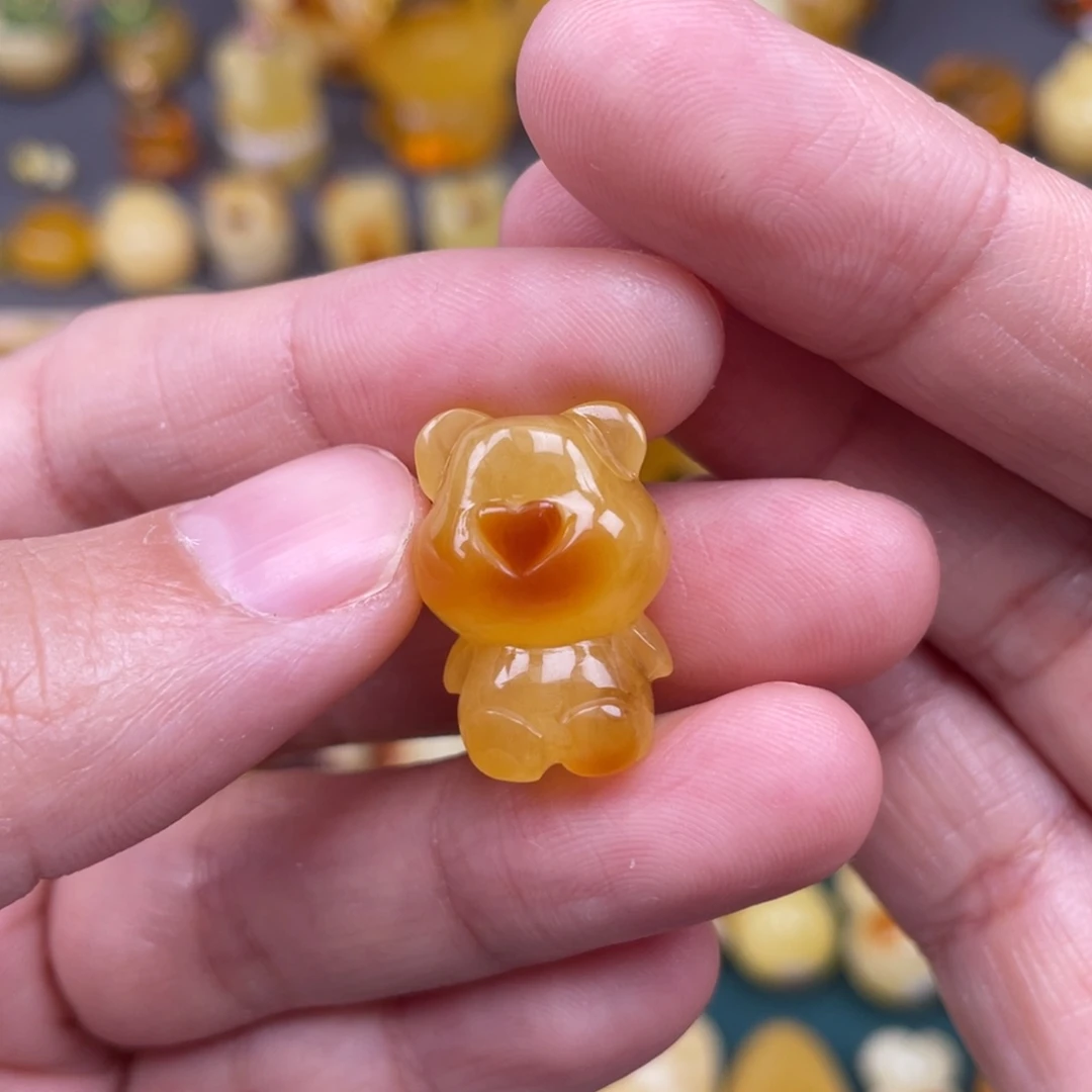 裸石琥珀未镶嵌蜜蜡