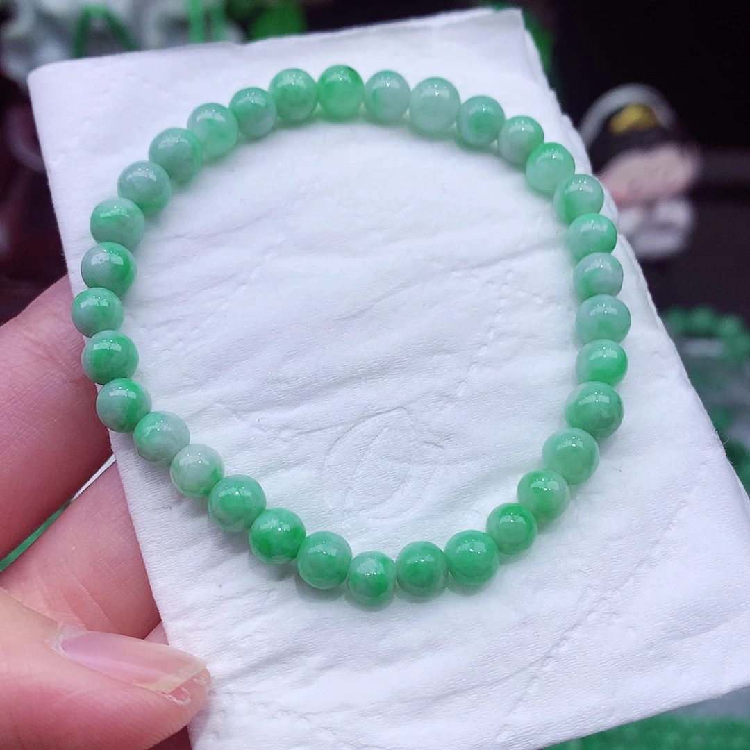 翡翠未镶嵌手链翡翠
