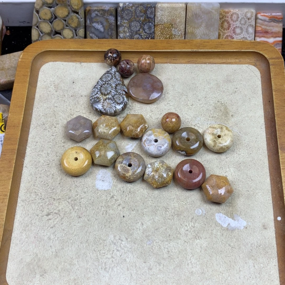 A***o硅化珊瑚（珊瑚玉）未镶嵌五