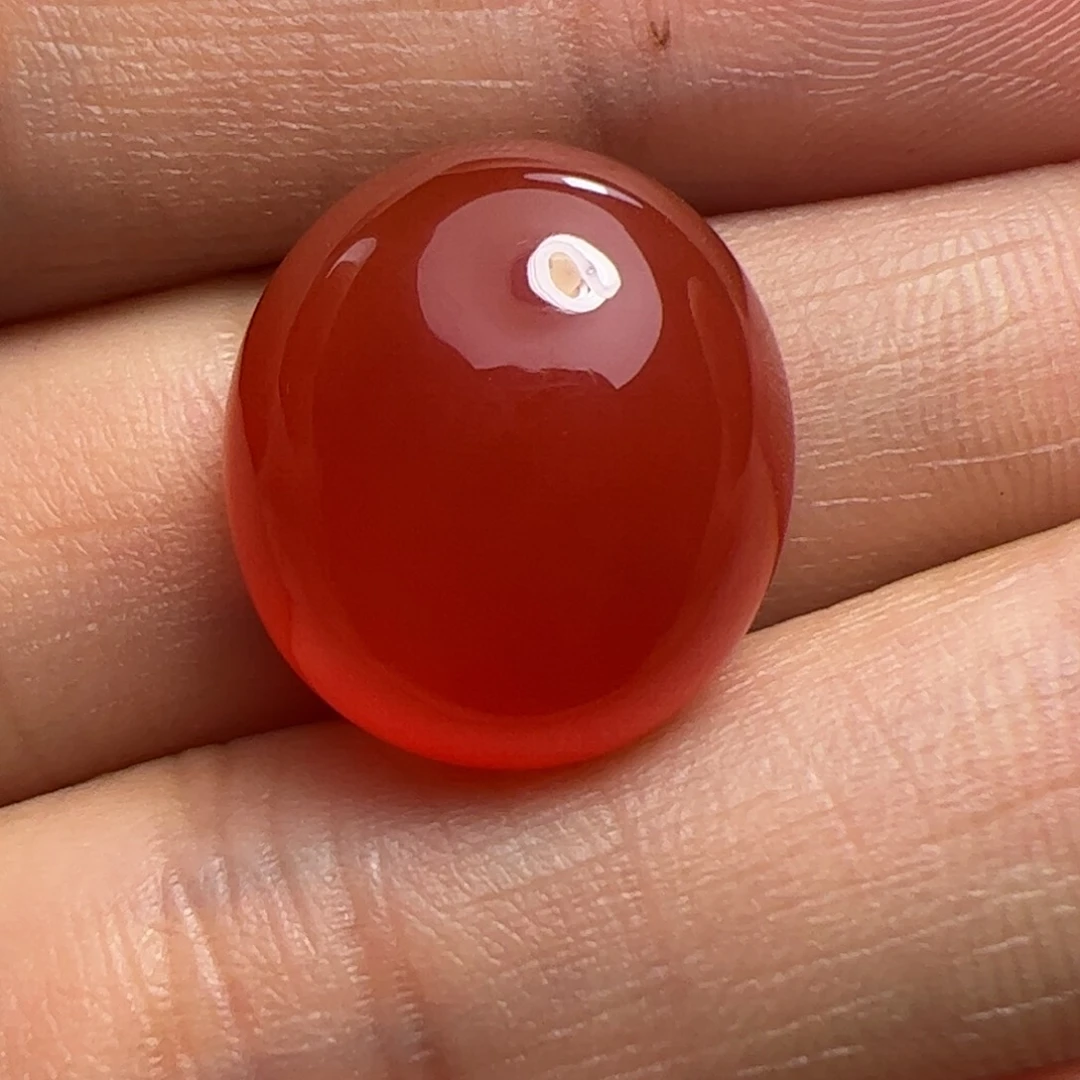 未镶嵌蛋面南红玛瑙