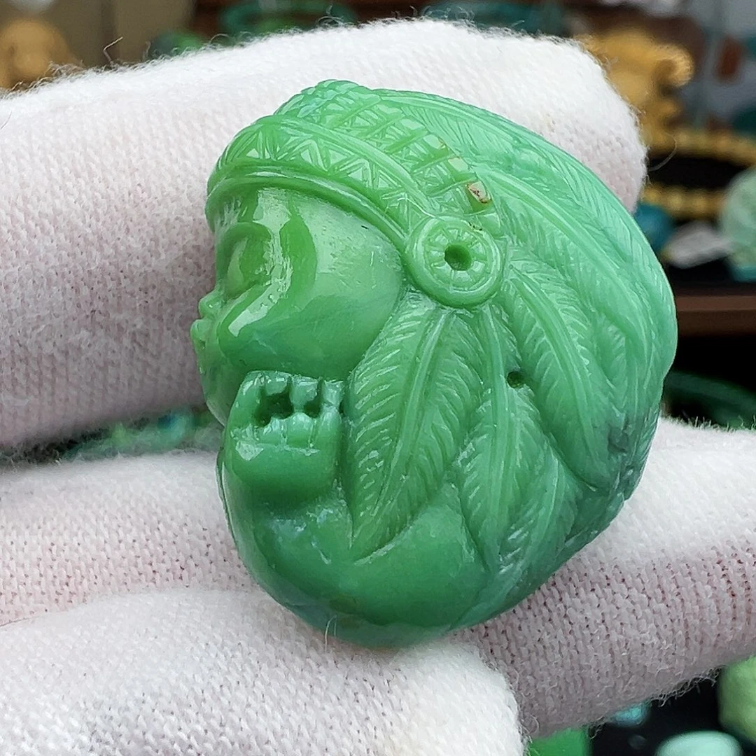 绿松石未镶嵌绿松石主播万丽