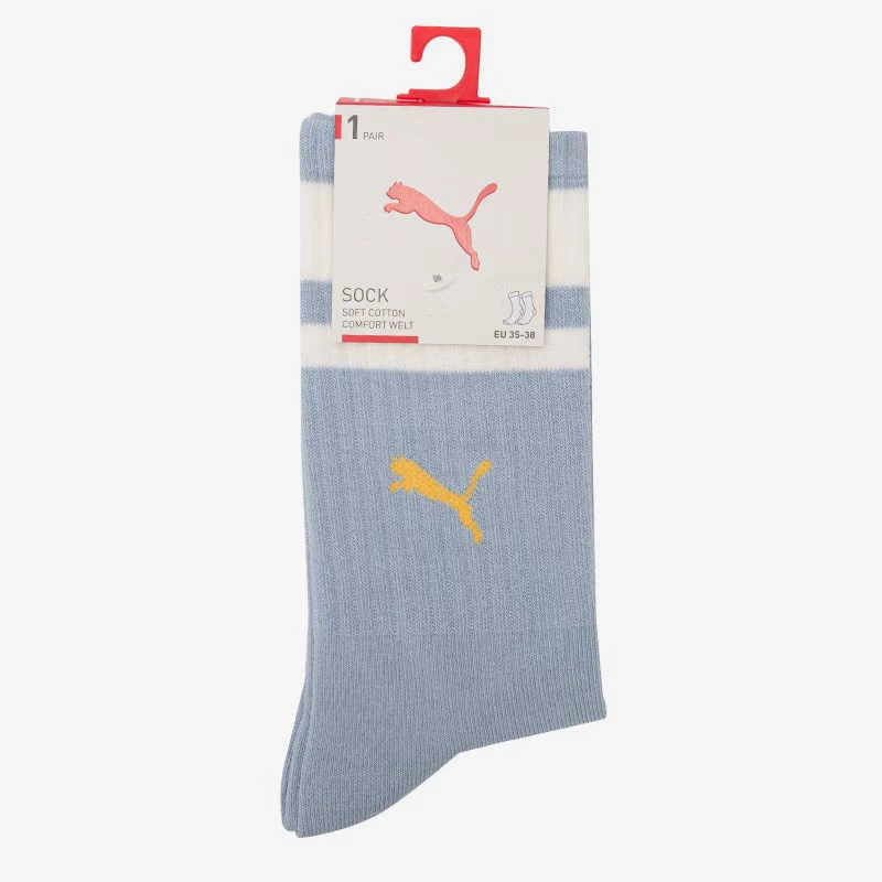 Puma/彪马正品当季新款男女运动透气中筒袜一双装907012-27