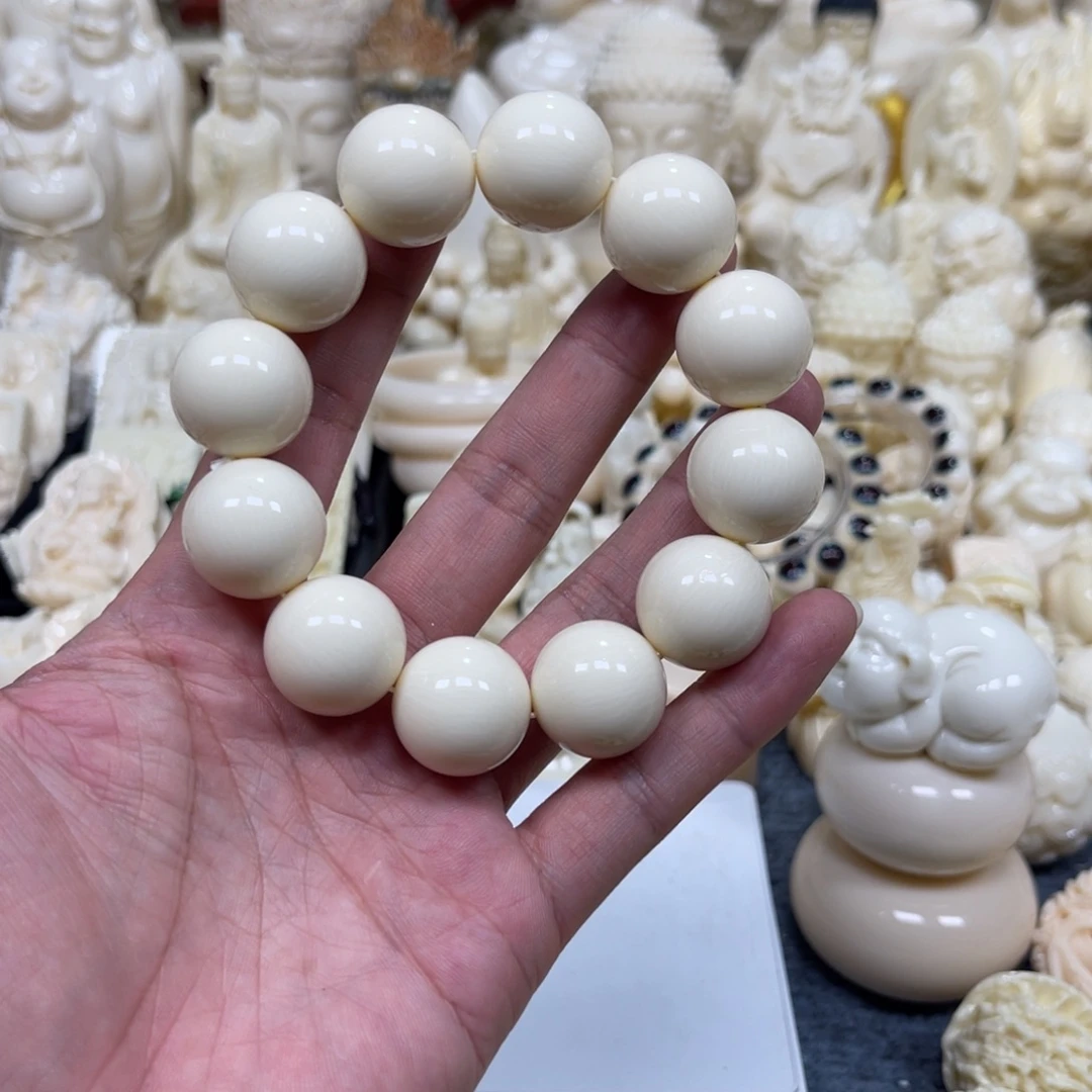 小****猛犸象牙手串/手链/手镯