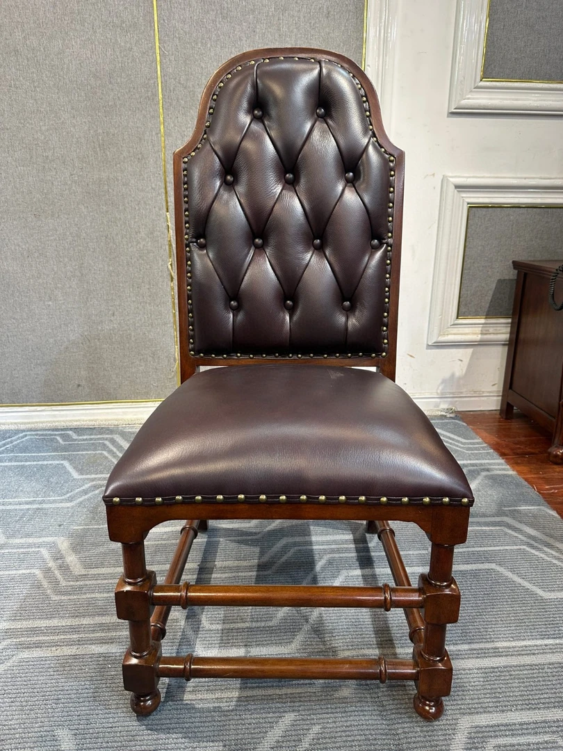 6把CY515餐椅 500*600*1080   美式复古简约座椅坐具