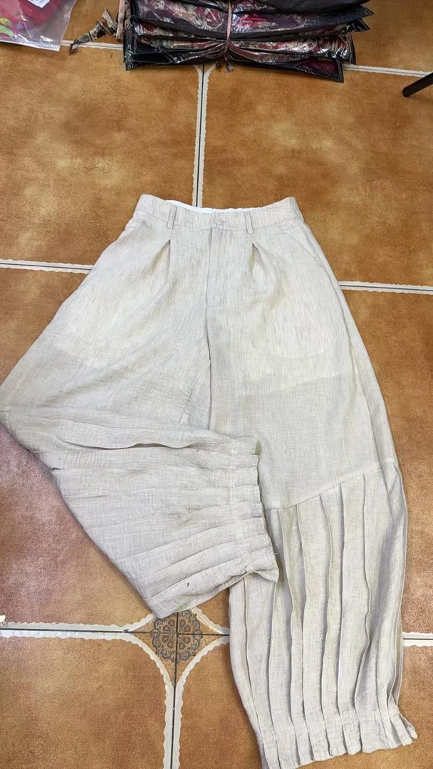 【一潮家】夏款新中式国风时尚潮流哈伦裤 17912