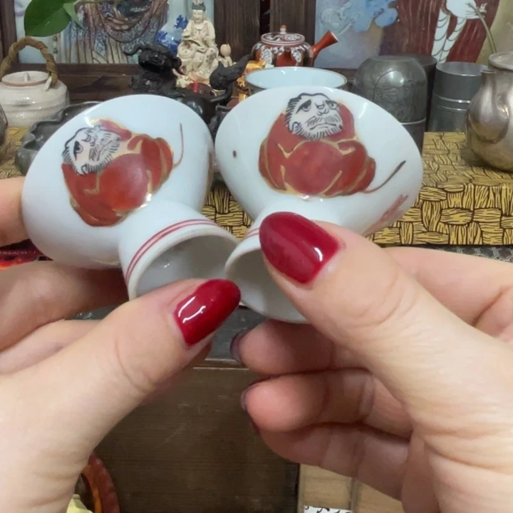 瓷中古艺术品摆件