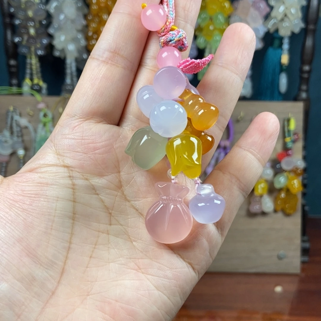 新品多宝福袋子钥匙扣