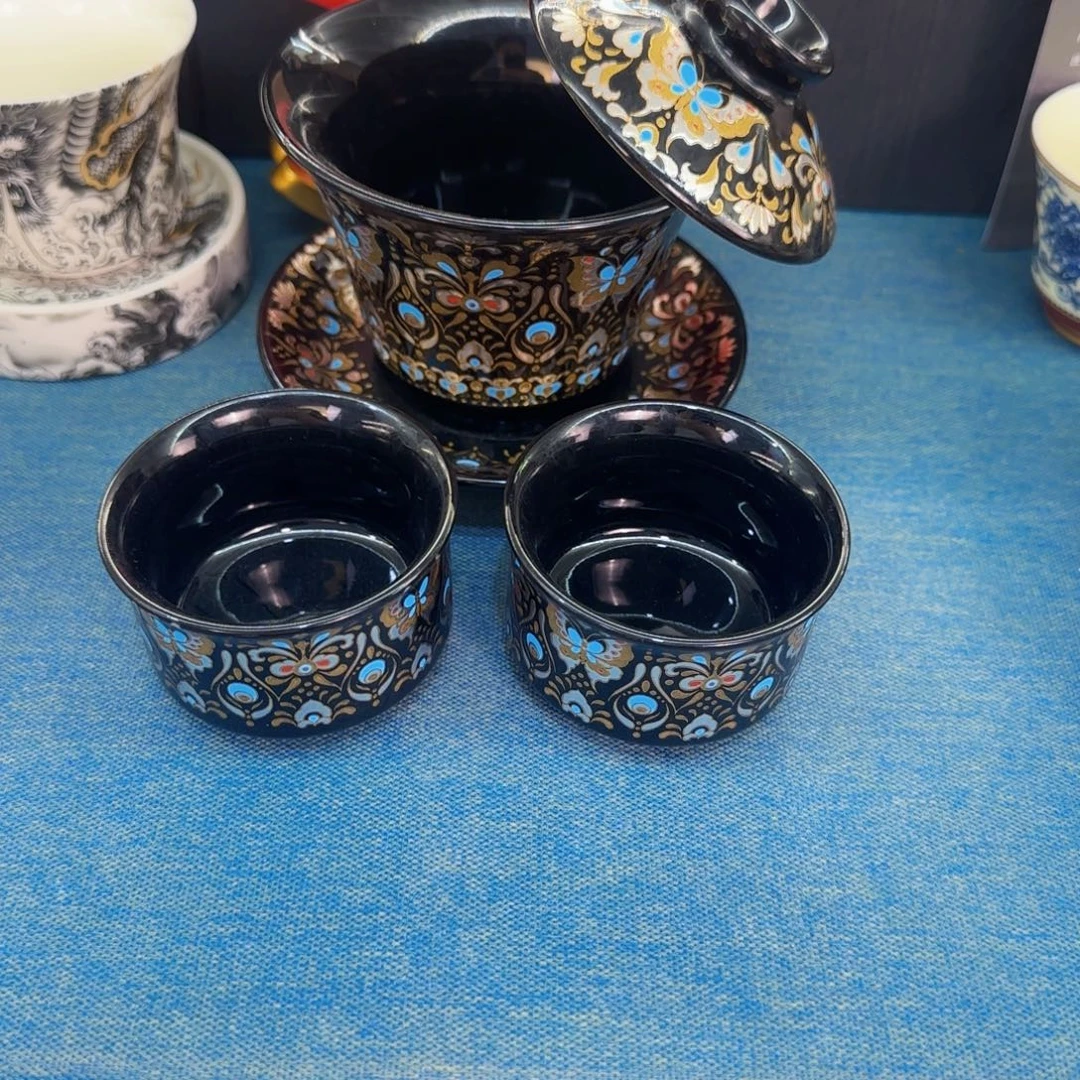 这些盖碗真好看！！！