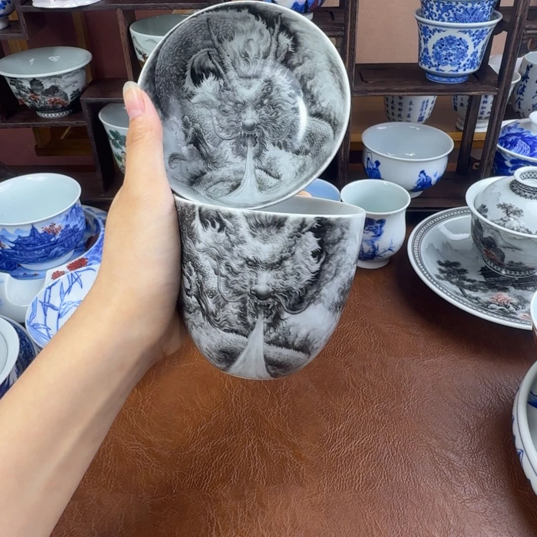 景德镇陶瓷手绘作品