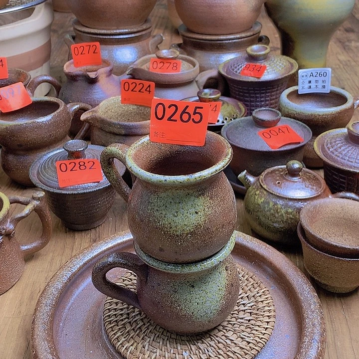 柴烧茶杯180毫升一物一拍