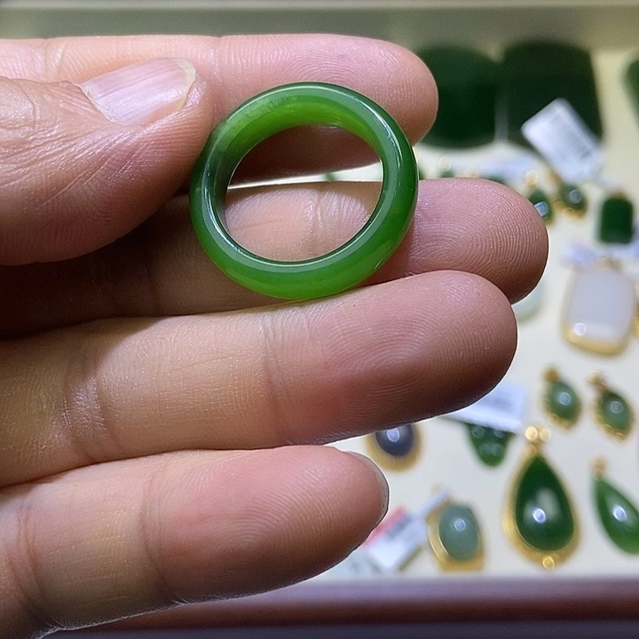 和田玉（糖玉）未镶嵌戒指