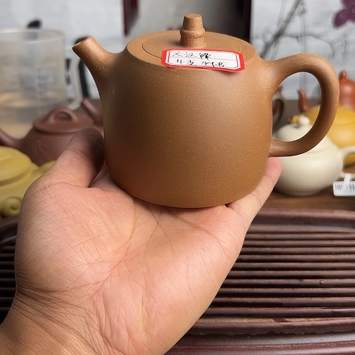 茶壶紫砂原矿段泥大汉铎