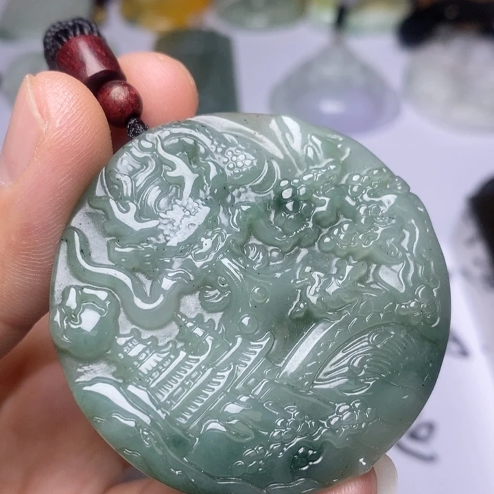 颈饰未镶嵌翡翠翡翠