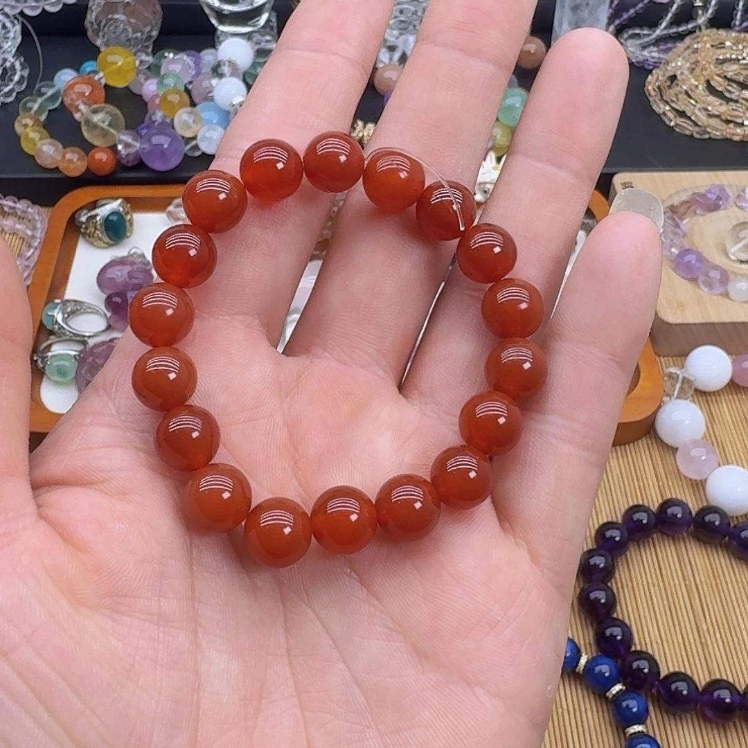 水晶手链银S925镶嵌