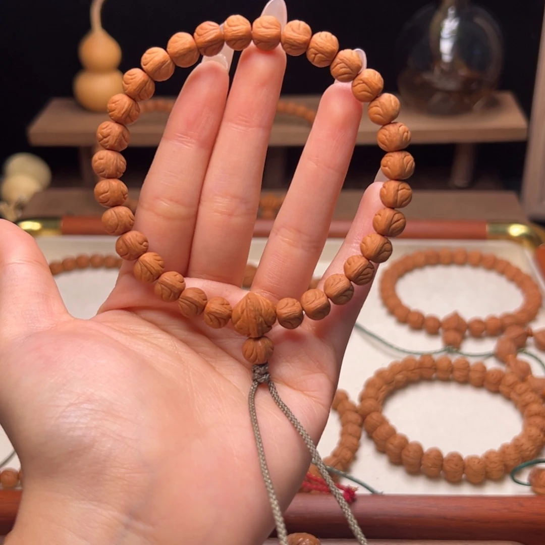 半***间木质类陕西龙纹桃核8.5