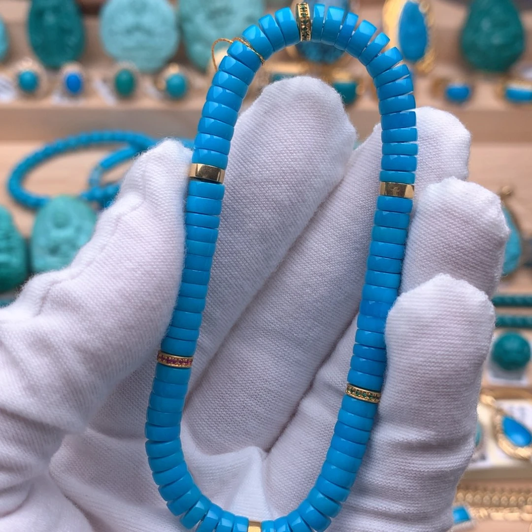 未镶嵌绿松石珠宝奇石