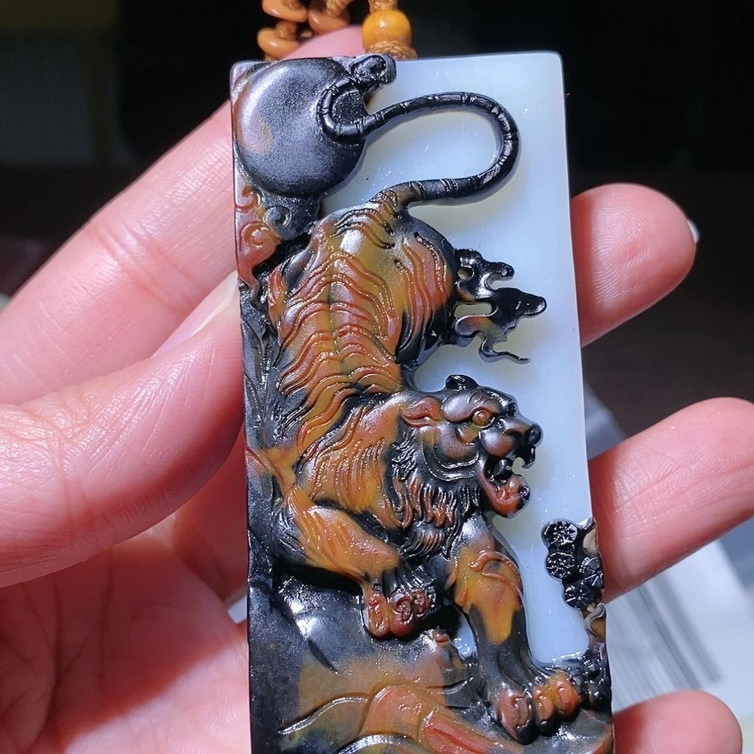 和田玉挂件未镶嵌恬*