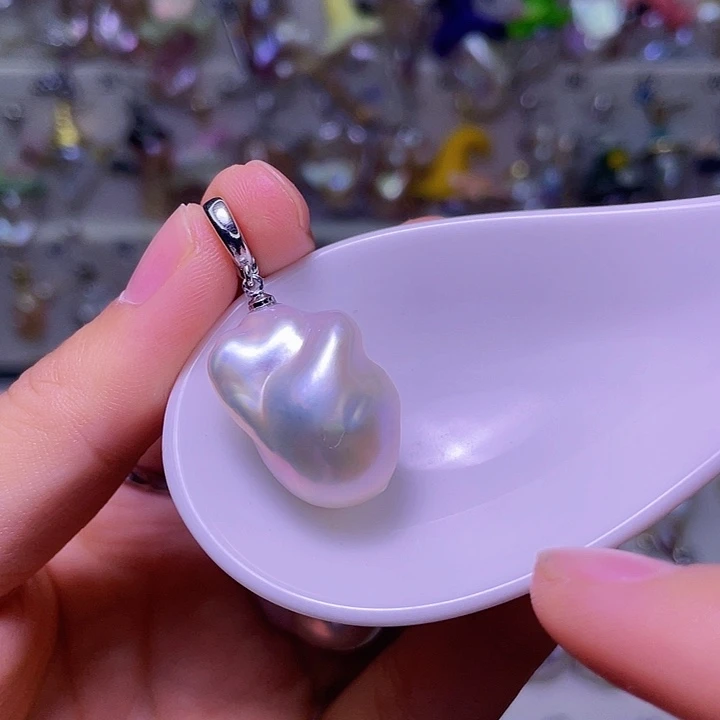 合金淡水珍珠颈饰59