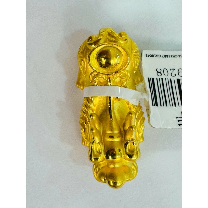 【小云专享】 足金999饰品 元宝貔貅 3.80 GP