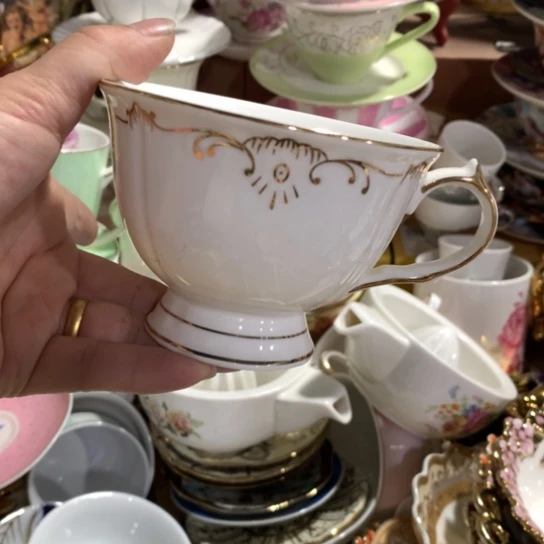 瓷片微瑕陶瓷处理介意请慎拍180毫升