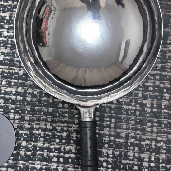 宁***暄熟铁手工锻打铁锅32