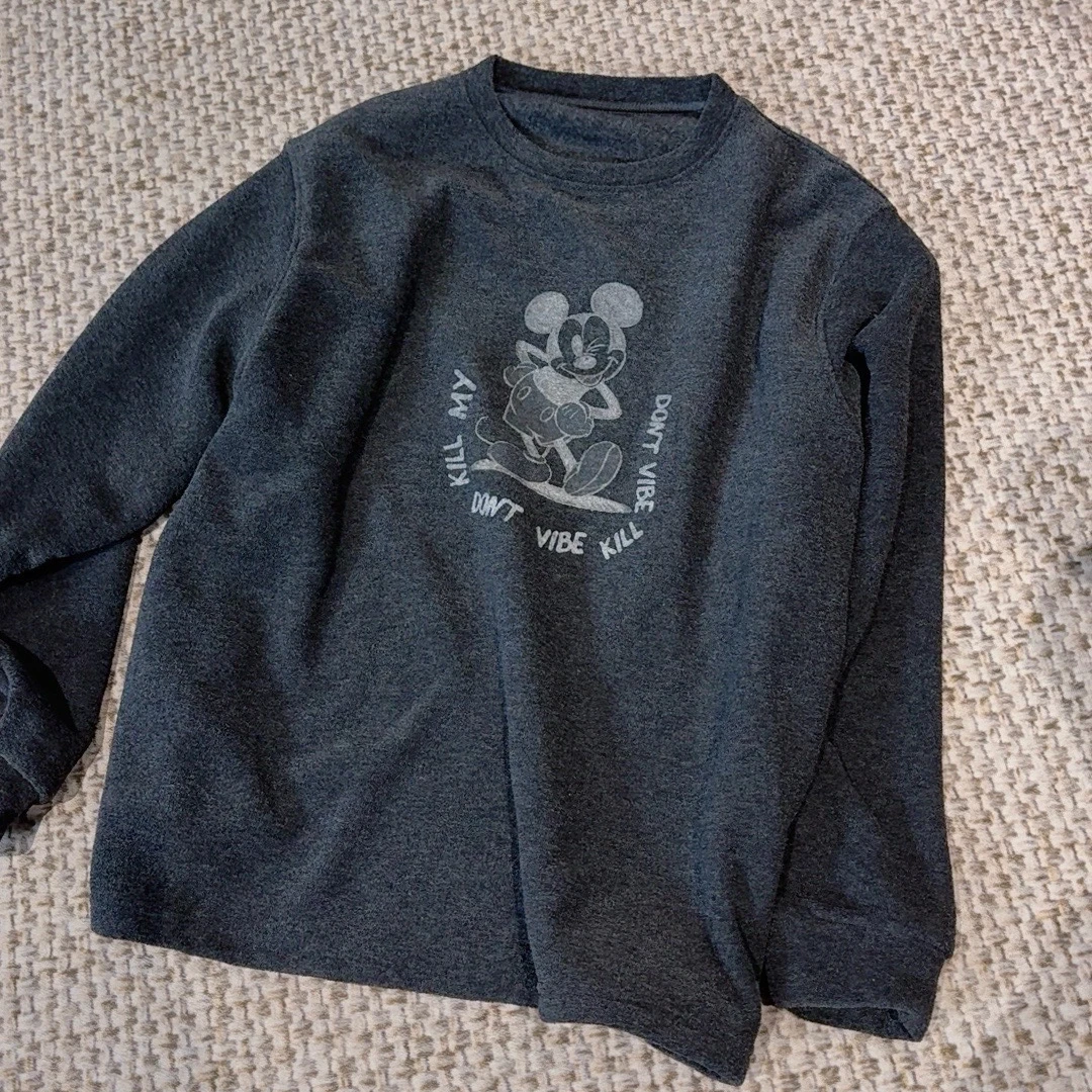 【香茶】磨毛加厚中长款T恤百搭圆领时髦设计感小众宽松上衣女