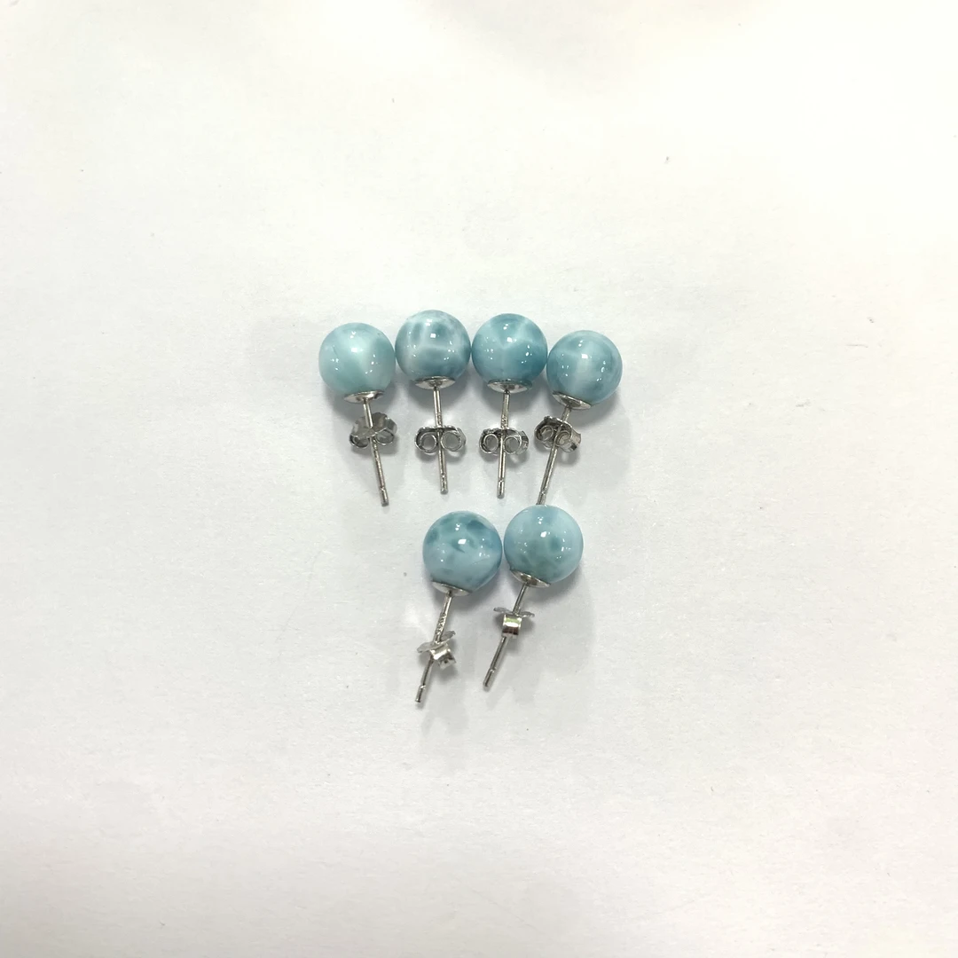 【晶雅颂】海纹石耳钉 多样性发一对 203KGXC