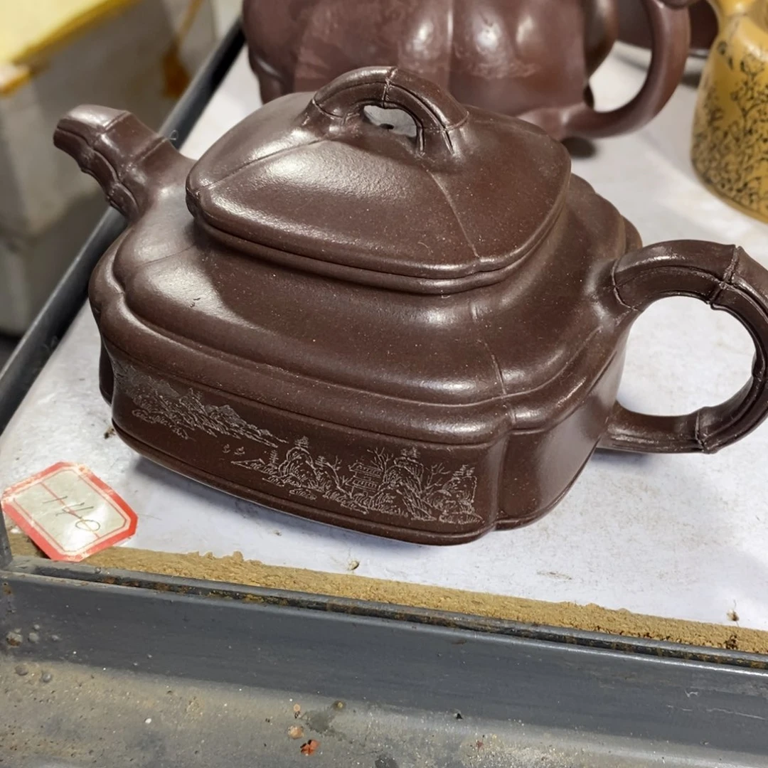 紫砂茶壶原矿手工105