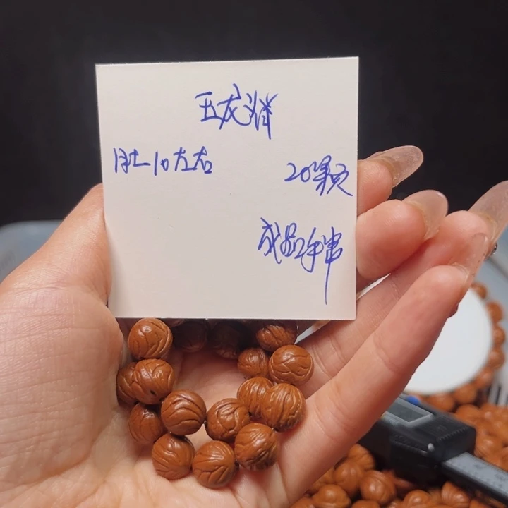 桃核吊坠玉龙脊10尺寸