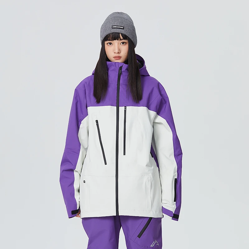 雪怡派3L硬壳压胶双板单板滑雪服男款女款户外防风防水滑雪衣