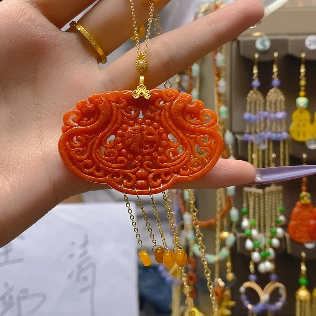 翡翠合金耳饰翡翠