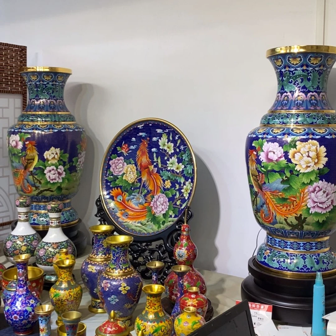 用****8景泰蓝大花瓶9999999999