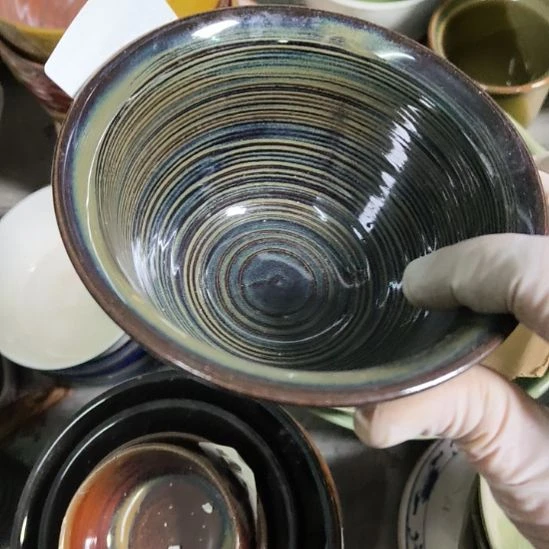 瓷片磁州窑五厂盘碗壶杯有瑕疵