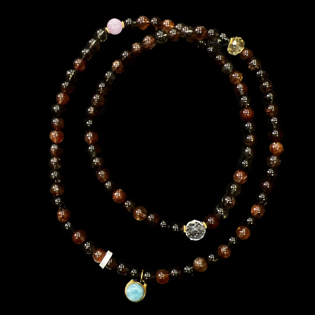 2027-发晶手串孤品