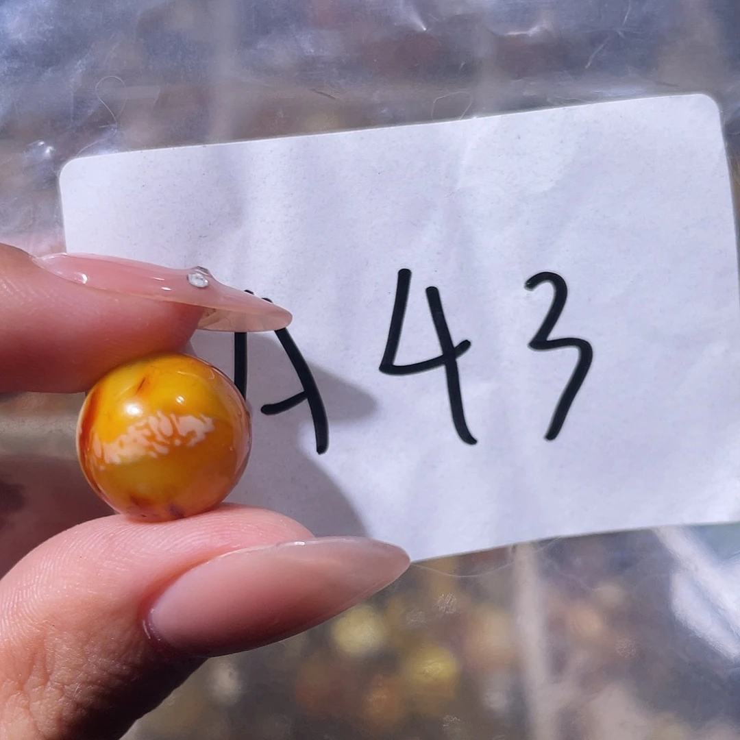 糖****未镶嵌琥珀裸石13.8福利