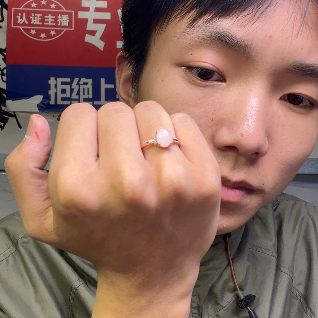 和田玉未镶嵌颈饰多样性羊脂玉戒指