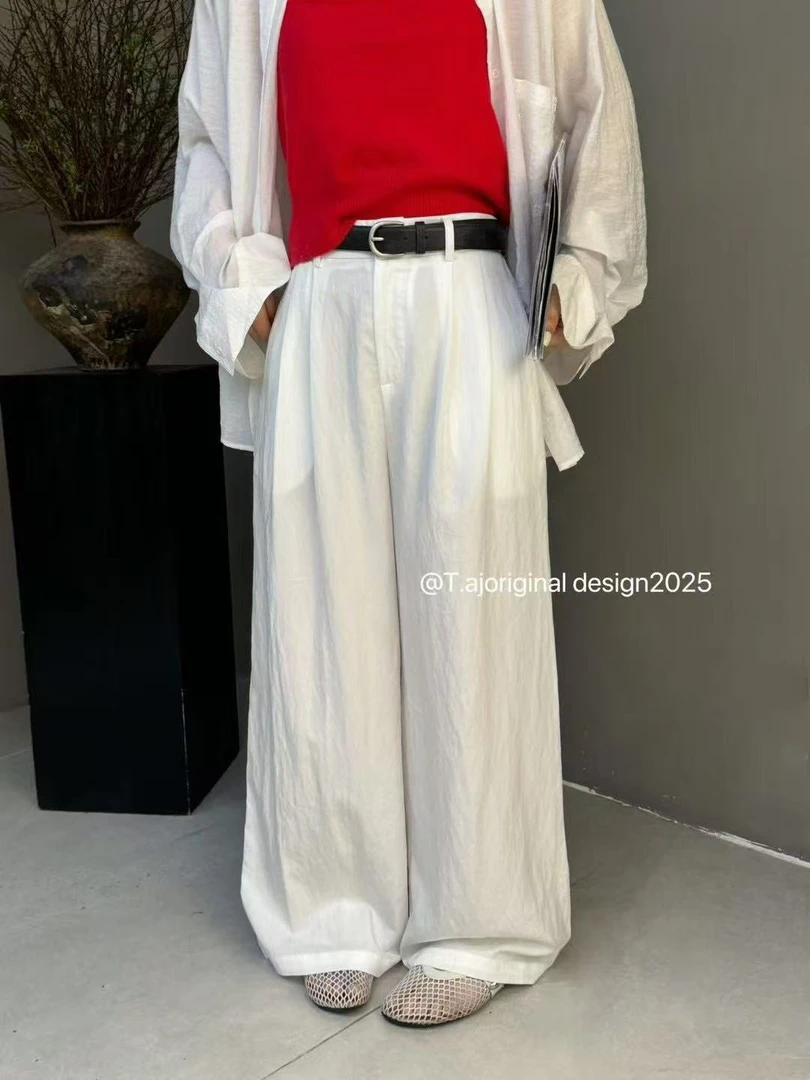 Tai#6250夏款福利高品质阔腿裤，裤长：105cm