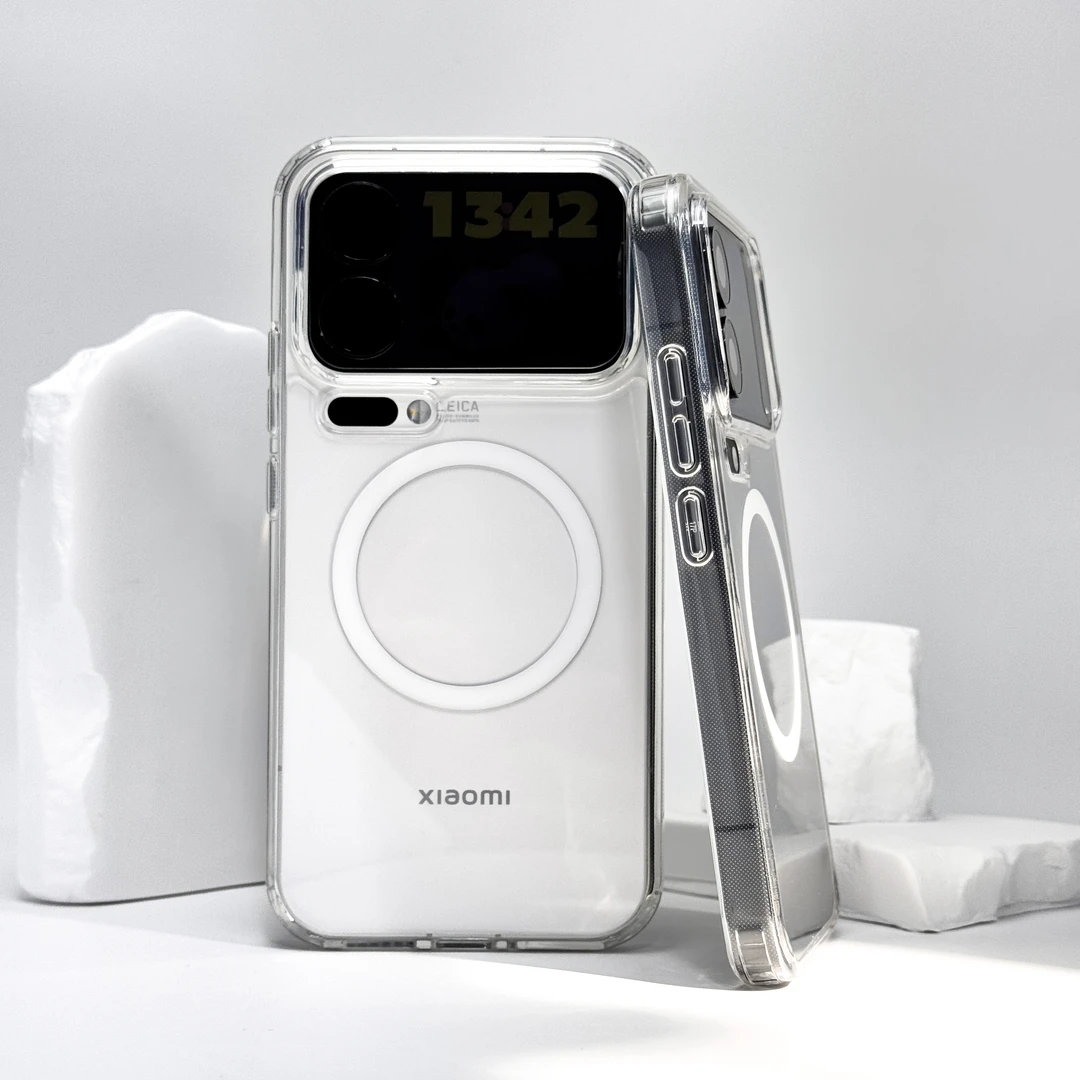 【壳百搭】适用小米17/pro高透明磁吸充电防摔壳17pormax简约手机壳