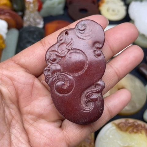 和田玉颈饰未镶嵌53