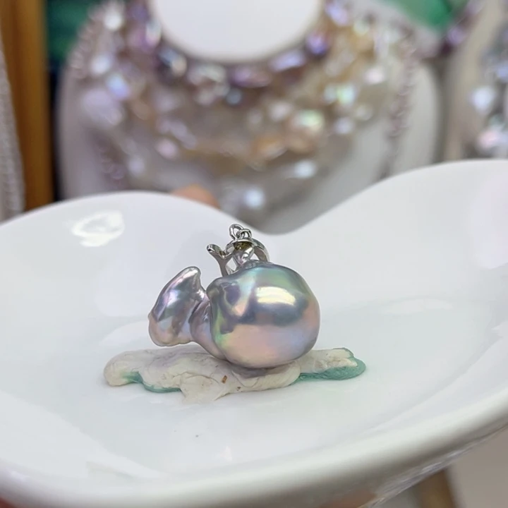 吊坠(赠链)淡水珍珠未镶嵌